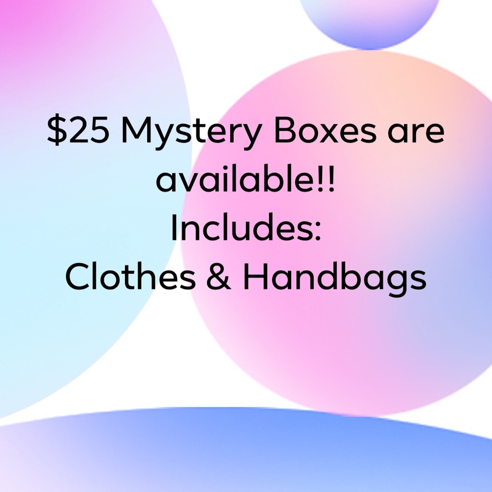 $25 Mystery Boxes!!